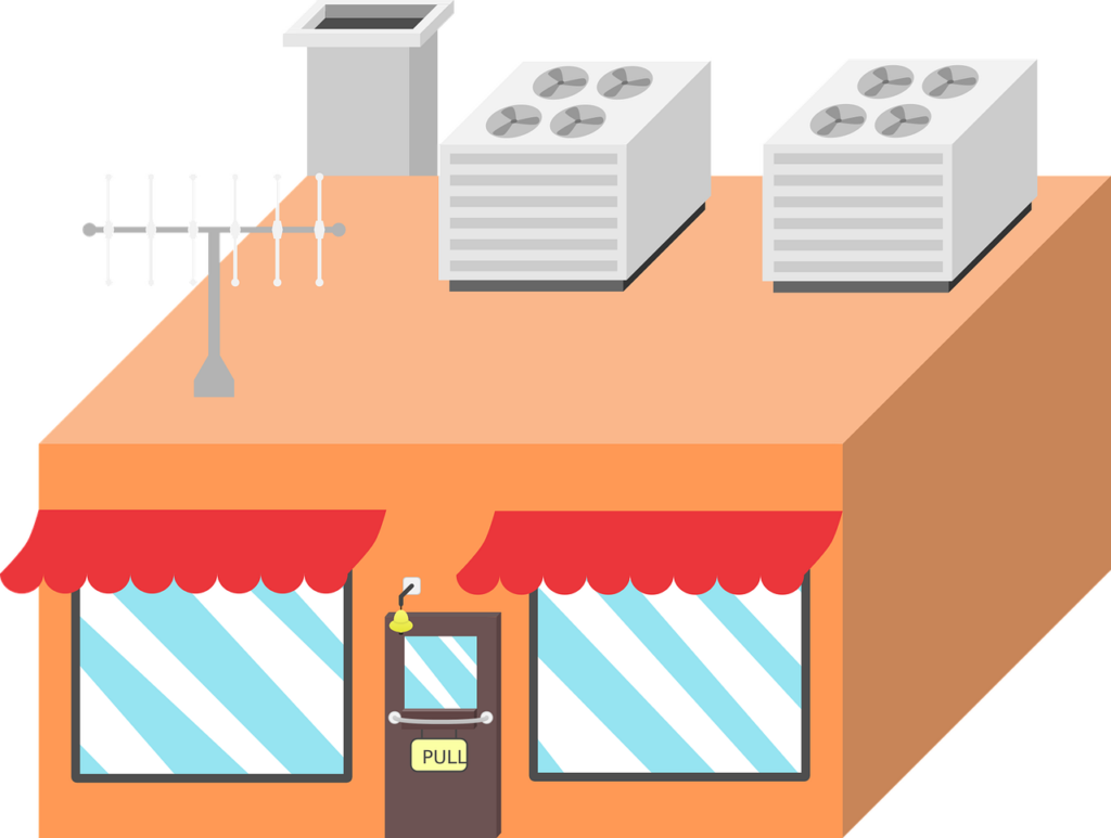 Supermarktreinigung